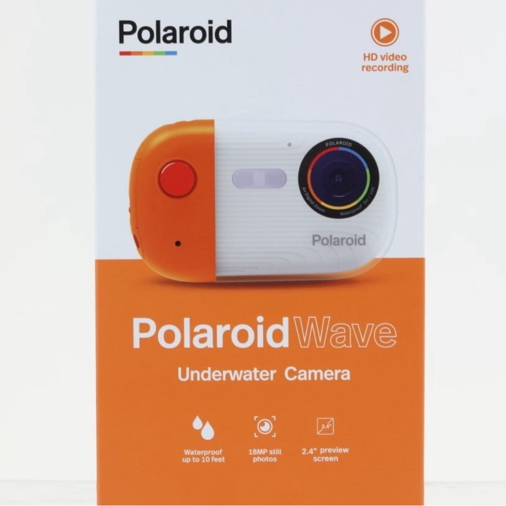 Polaroid Wave Underwater Digital Camera with HD Video Recording